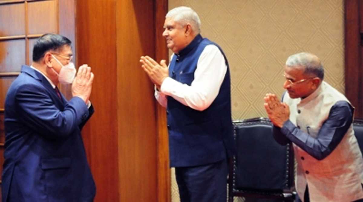 आसियान संसदीय प्रतिनिधिमंडल ने उपराष्ट्रपति से मुलाकात की